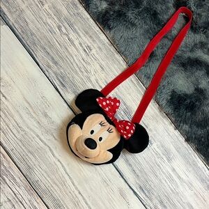 Disney Minnie Mouse Plush Crossbody Bag